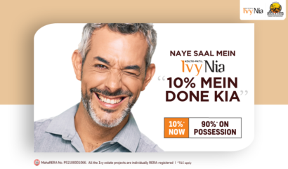 Naye Saal Mein ideal home at Ivy Nia 10% Mein Done Kiya, Rest on Possession!