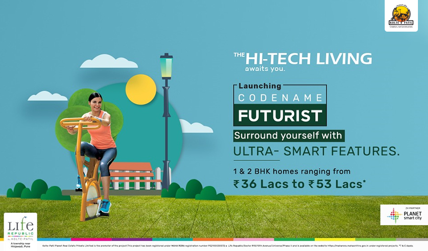 Surround Yourself with Ultra-Smart features as the High-Tech Living awaits you at Codename Futurist at Life Republic