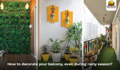 How to decorate your balcony to enjoy the best of Monsoons?